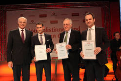 Journalistinnen und Journalisten des Jahres 2011 am 14.02.2012 in Wien