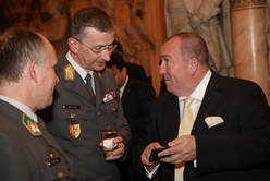 Brigadier Kurt Wagner und "Journalist"-Chefredakteur Georg Taitl.