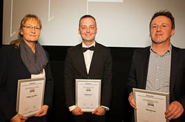 Nadine Woodtli ("Kassensturz"), Daniel Ryser ("Wochenzeitung") und Marcel Gyr ("NZZ") wurden in der Kategorie "Rechere" ausgezeichnet"