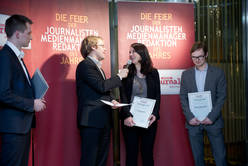 Schweizer Journalist - Journalisten, Medienmanager und Redaktion des Jahres 2011