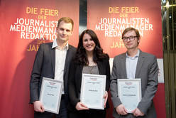 Schweizer Journalist - Journalisten, Medienmanager und Redaktion des Jahres 2011