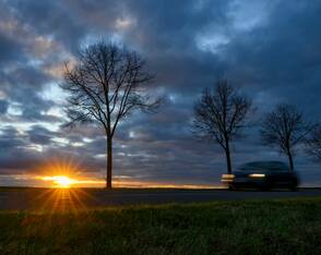 Abendstimmung in Brandenburg