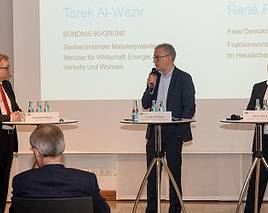 Al-Wazir im Streitgespräch mit René Rock