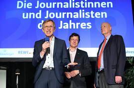 Feier der Journalisten des Jahres in Österreich.