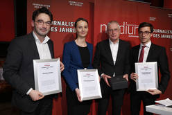 medium magazin: Die Journalisten des Jahres 2013