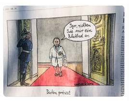 Karikatur zu Putin gewinnt „Karikaturenpreis der deutschen Zeitungen“